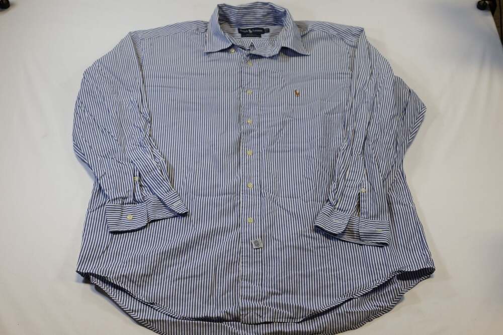 Ralph Lauren Yarmouth Striped Oxford Shirt